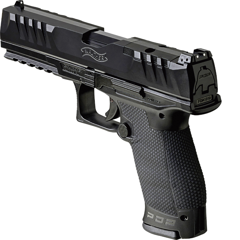 walther-pdp-compact-5-lov-arms-sk-2851695_1 Pištoľ Walther PDP Compact 5" s polygonálnou hlavňou, nastaviteľnými mieridlami a ergonomickým dizajnom, kaliber 9mm Luger, dostupná na lov-arms.sk.