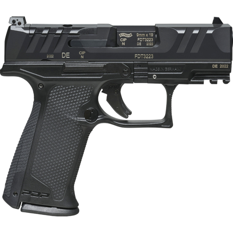 walther-pdp-f-series-3-5-lov-arms-sk-2842670_1 Pištoľ Walther PDP F-Series 3.5" s revolučnou ergonomikou, vylepšeným uchopením a špeciálnym dizajnom pre ženy, pripravená na montáž Red Dot, dostupná na lov-arms.sk.