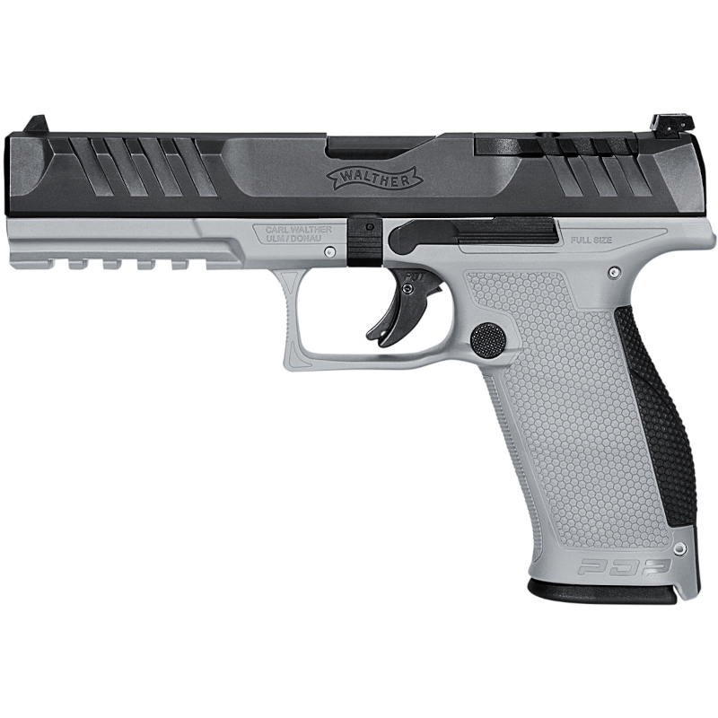 walther-pdp-fullsize-5-tungsten-grey-lov-arms-sk-2871521 Pištoľ Walther PDP Full Size 5" TUNGSTEN GREY s optikou ready, päťpalcovou hlavňou, ergonomickým dizajnom a inovatívnymi bezpečnostnými prvkami, dostupná na lov-arms.sk.