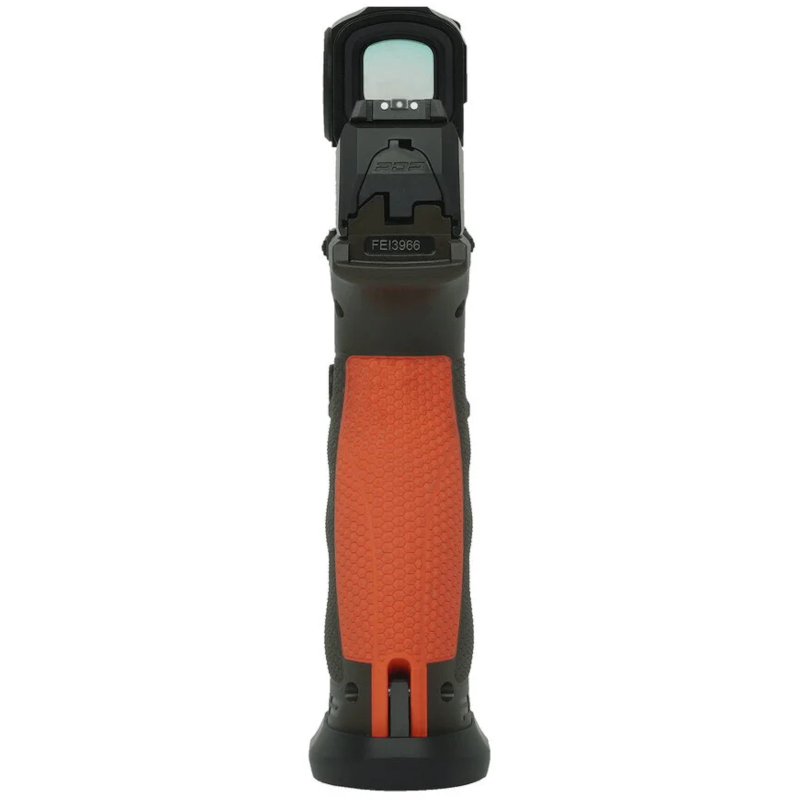 walther-pdp-hunter-pro-full-size-4.5-lov-arms-sk-2902109_2 Pištoľ Walther PDP Hunter Pro Full Size 4.5" s Aimpoint Acro červeným bodom, oceľovými mieridlami a poľovníckou zeleno-oranžovou farbou, dostupná na lov-arms.sk.