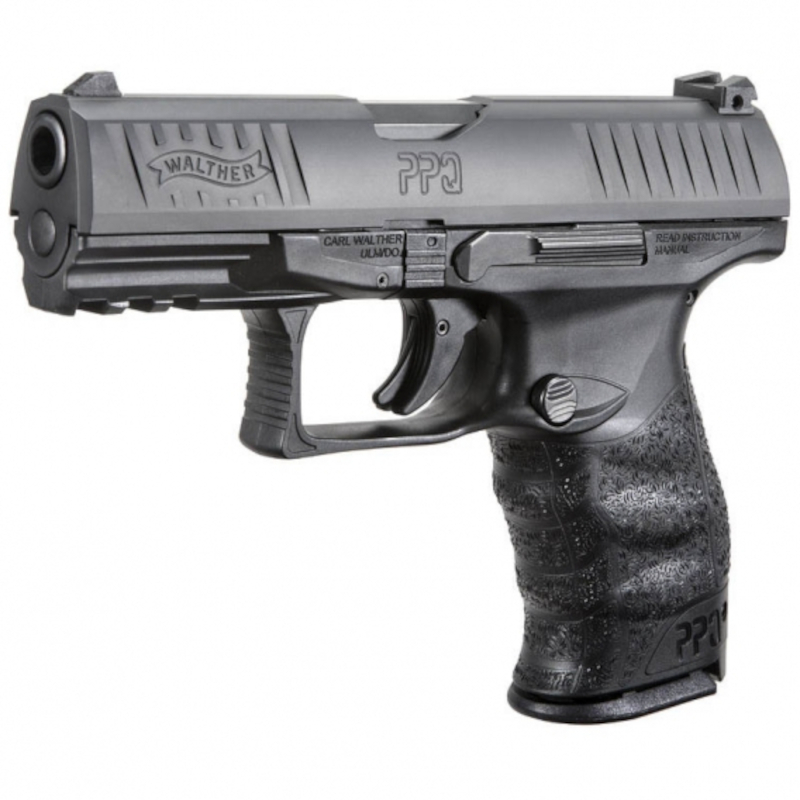 walther-ppq-m2-ps-4-lov-arms-sk-2813785_2 Pištoľ WALTHER PPQ M2 PS 4" s moderným dizajnom, obojstrannými ovládacími prvkami a vymeniteľnými dielmi úchopu, dostupná na lov-arms.sk.