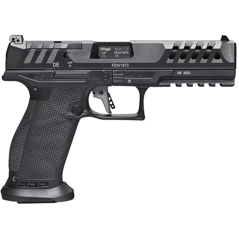 walther-pdp-4-match-polymer-lov-arms-sk-2878241_1 Polautomatická pištoľ Walther PDP 5" Match Polymer s dynamickým spúšťovým mechanizmom, polygonálnym drážkovaním hlavne a moderným dizajnom, dostupná na lov-arms.sk.