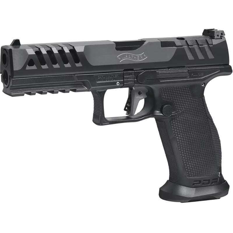 walther-pdp-4-match-polymer-lov-arms-sk-2878241_2 Polautomatická pištoľ Walther PDP 5" Match Polymer s dynamickým spúšťovým mechanizmom, polygonálnym drážkovaním hlavne a moderným dizajnom, dostupná na lov-arms.sk.