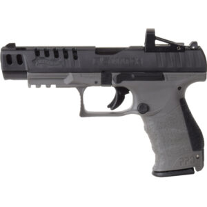 Pištoľ Walther PPQ COMBO 5" v kalibri 9x19 mm s výmennými chrbátmi pažby a Picatinny railom pre príslušenstvo, dostupná na lov-arms.sk.