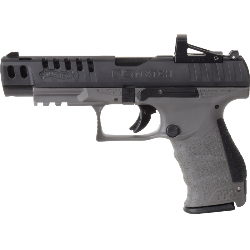 walther-ppq-combo-5-lov-arms-sk-2833981 Pištoľ Walther PPQ COMBO 5" v kalibri 9x19 mm s výmennými chrbátmi pažby a Picatinny railom pre príslušenstvo, dostupná na lov-arms.sk.