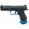 Pištoľ Walther Q5 Match Champion športová pištoľ kalibru 9 mm s 5-palcovou hlavňou a svetlovodnými mieridlami, dostupná na lov-arms.sk.