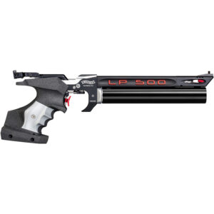 Walther LP500 Meister Manufaktur matchová vzduchová pištoľ s elektronickou spúšťou a GOLD hlavňou